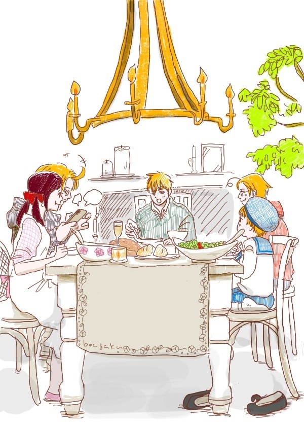 みんなでディナー