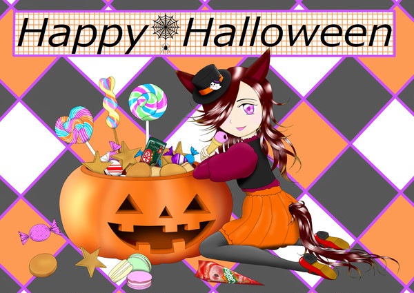 ライスちゃんのハロウィン