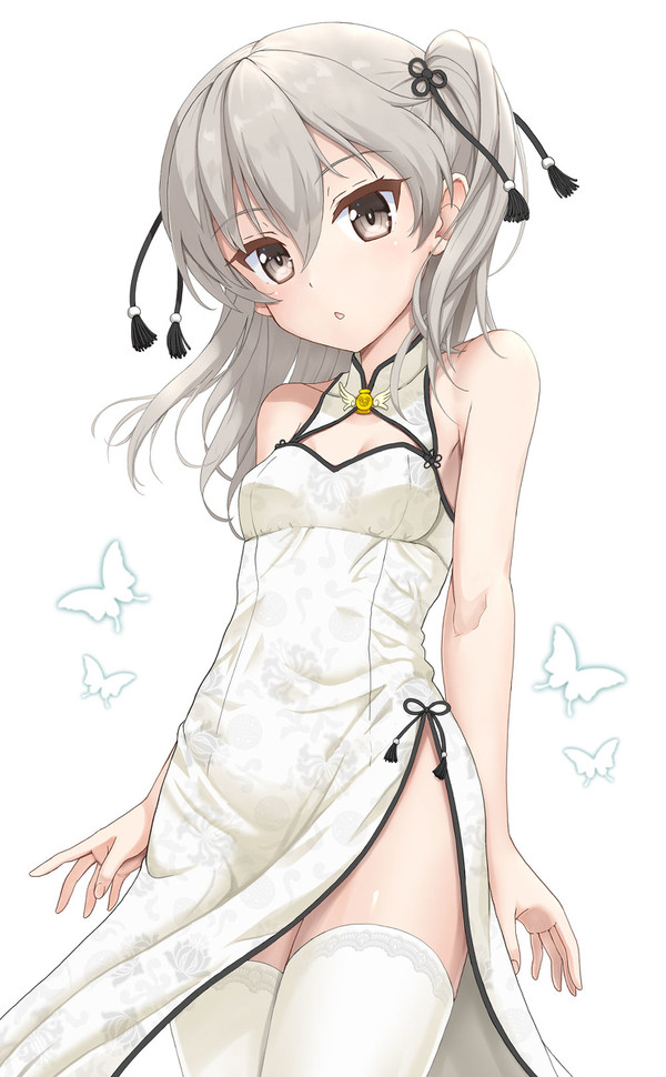 白チャイナ島田愛里寿ちゃん