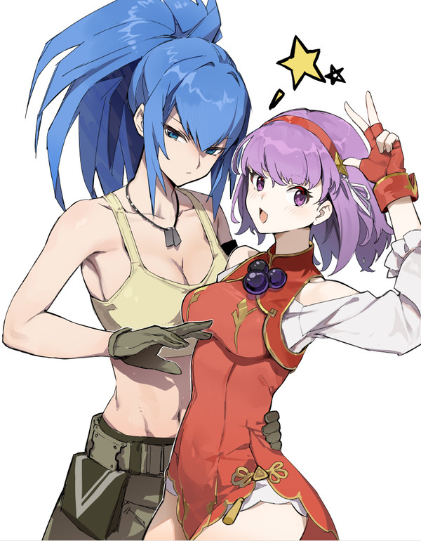 XVレオナとアテナ