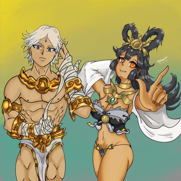 Ganesha and Amaterasu