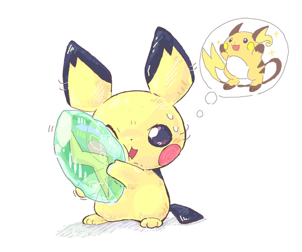 気の早いピチュー