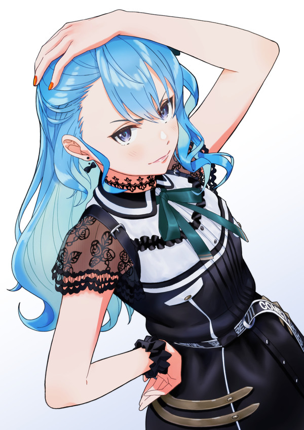 髪かき上げすいちゃん。