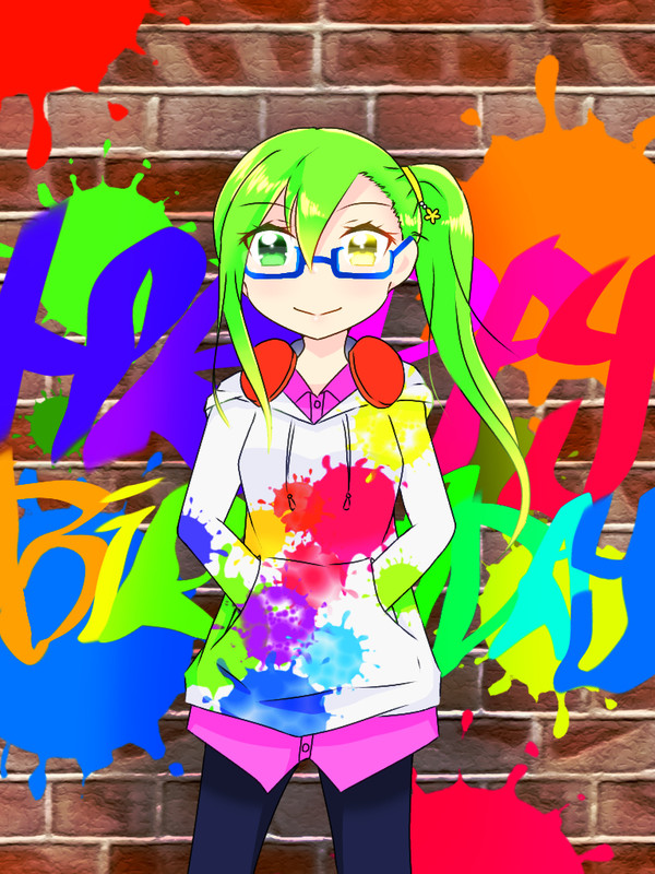 誕生日絵