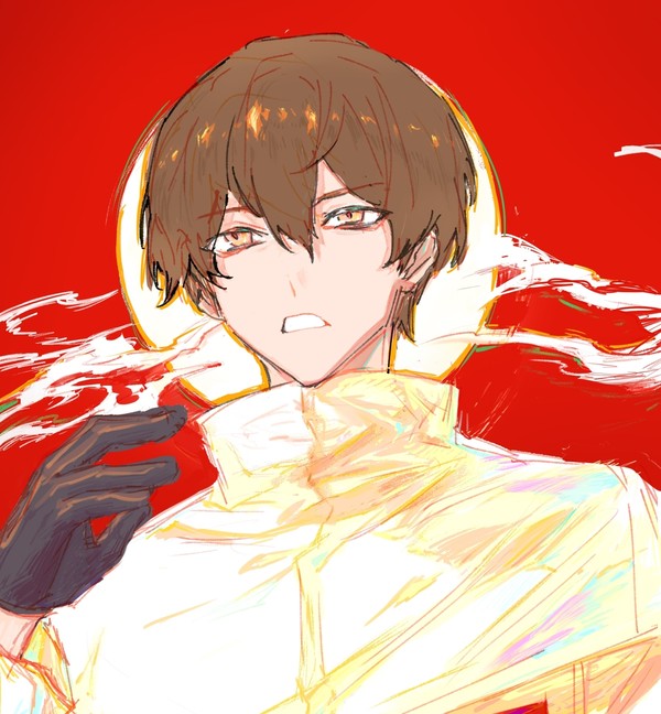 The dead sun shines forever