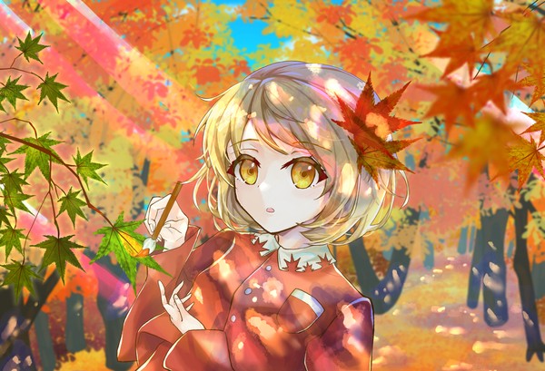 紅葉を司る神　秋静葉