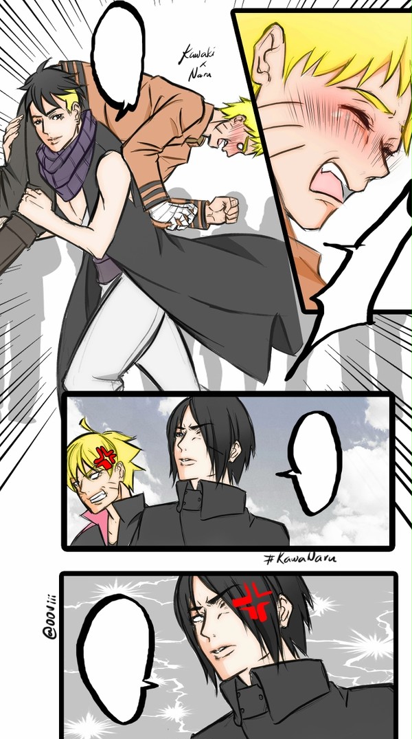 KawaNaru short comic WIP