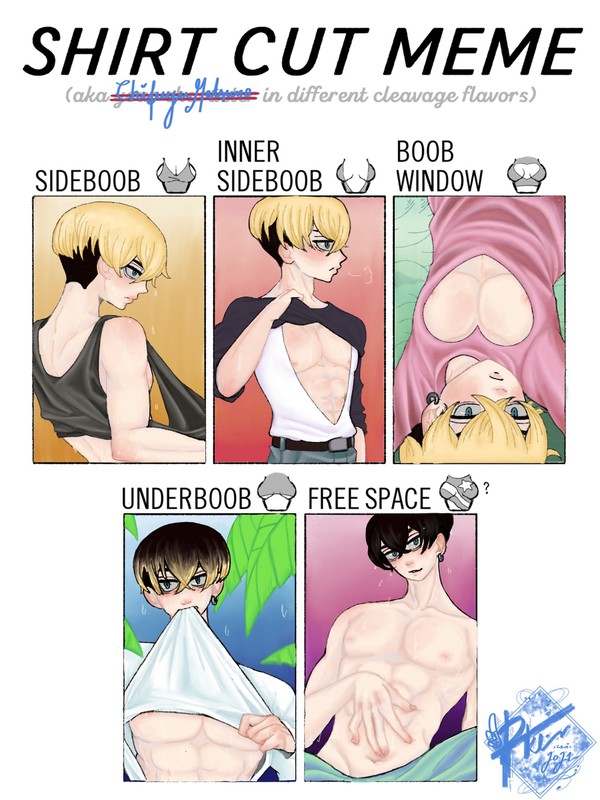 Shirt Cut meme: Chifuyu
