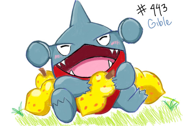 Gible with Sitrus berry
