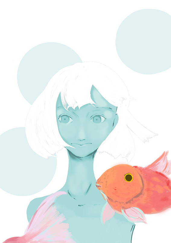 ワンドロ金魚１