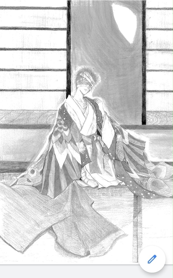 挿し絵みたいに描いてみました