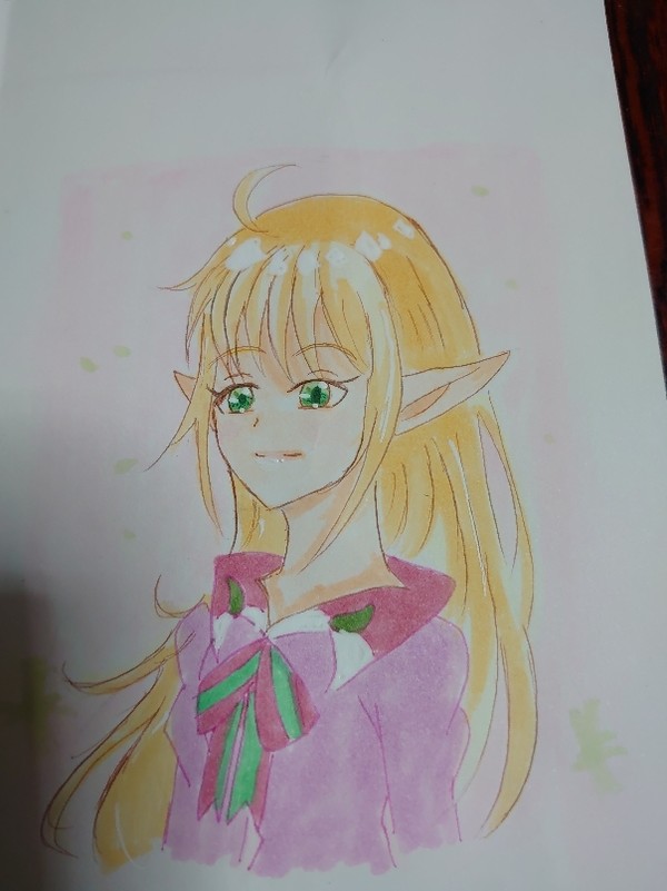 オリキャラとオリキャラ（エルフ）