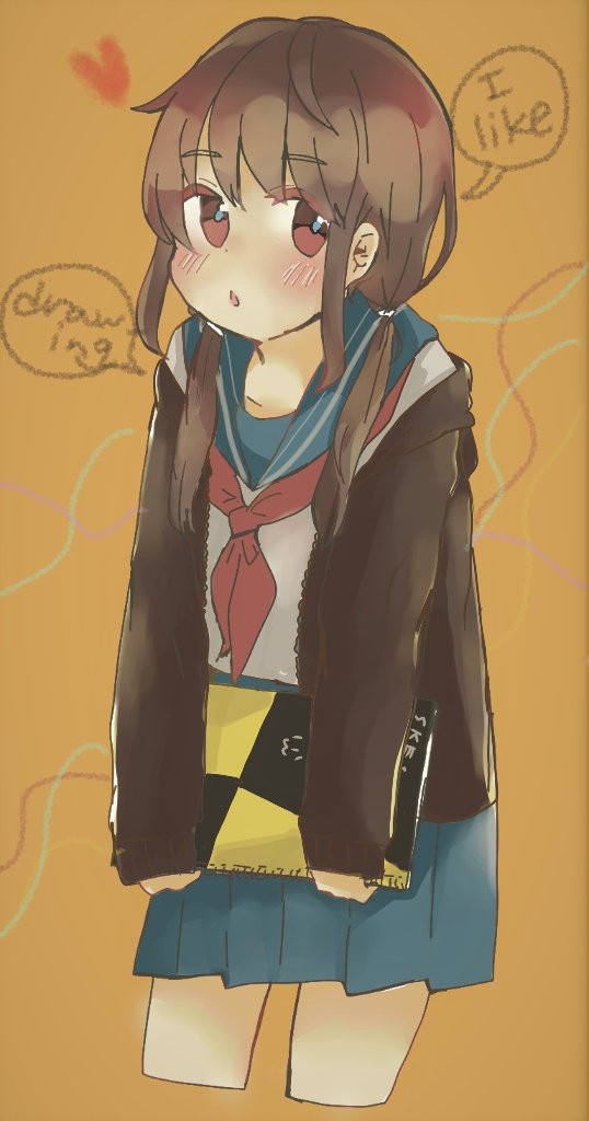 I like drawing！！