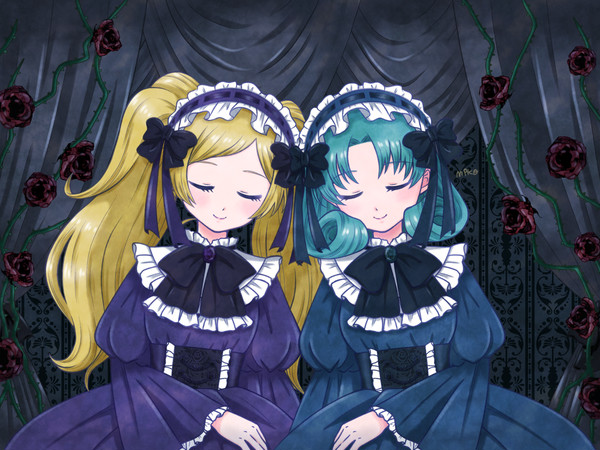 ゴシックな2人