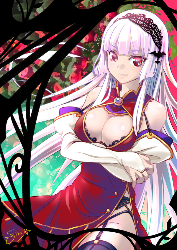 一応ハロウィンの娘です。バンパイアの方がよかったかな…。