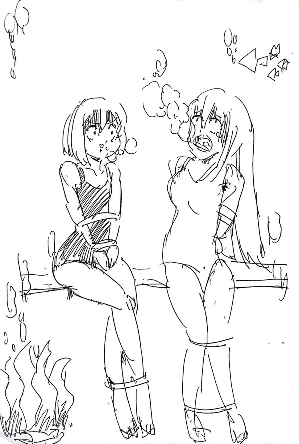 女性/溺水2