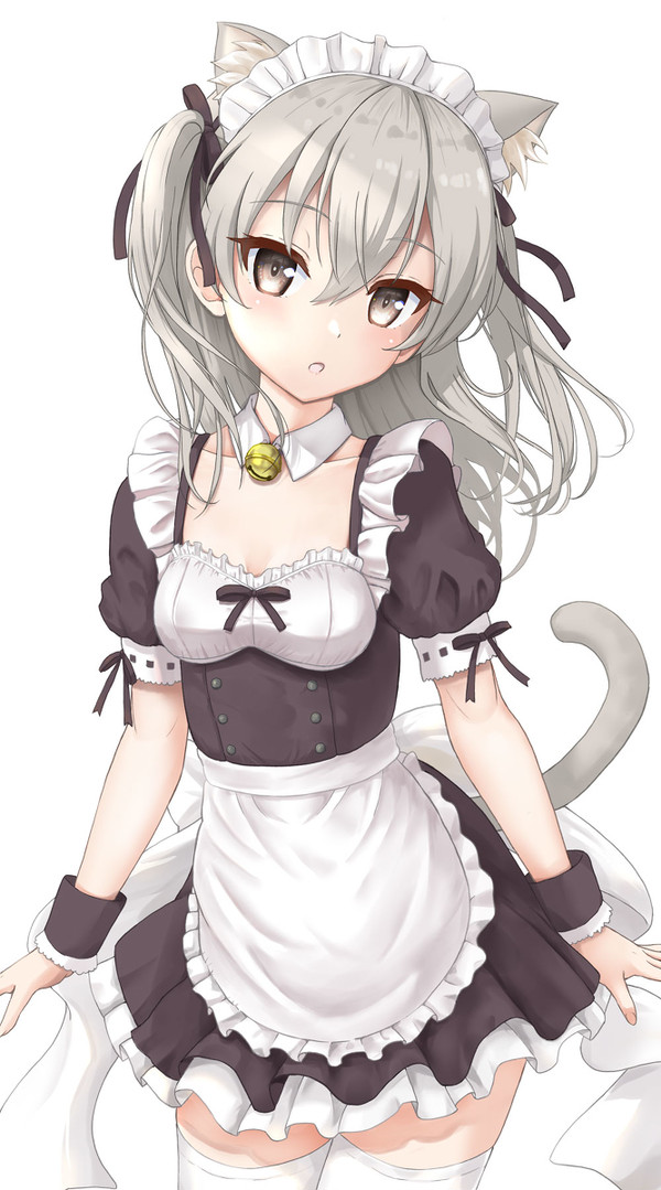 ツインテ猫耳メイド島田愛里寿ちゃん