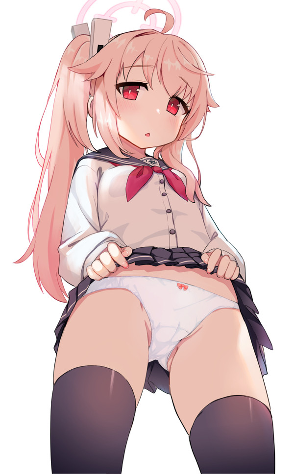 ナツちゃんぱんちら(たくし上げ)