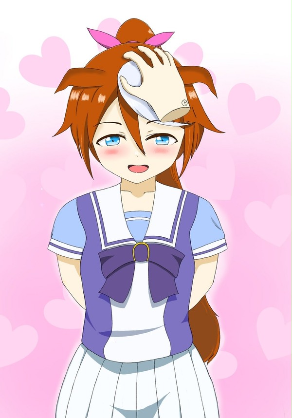 撫でられテイオー