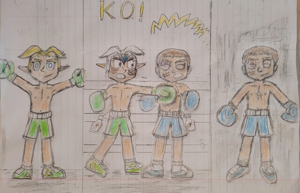Jake vs Young Link: Finale! KO!