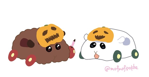 カボチャのお面