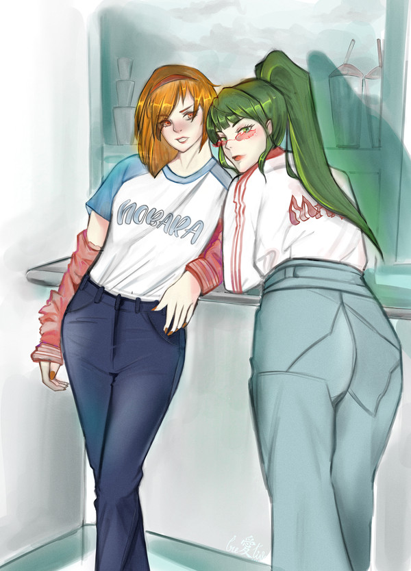 Nobara and Maki - Jujutsu Kaisen