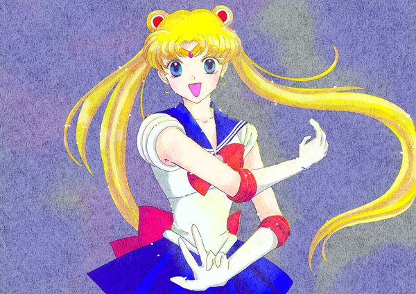 セーラームーンを描いてみた。