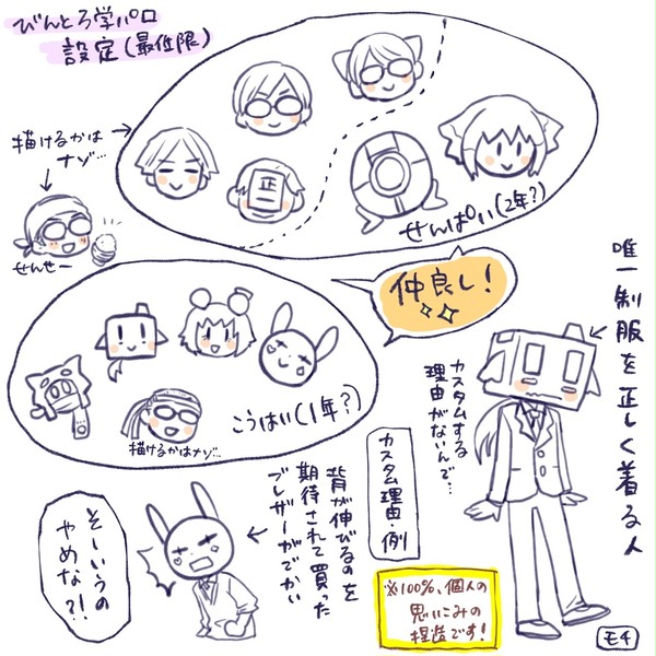 BinTRoLL 学パロまとめ その1