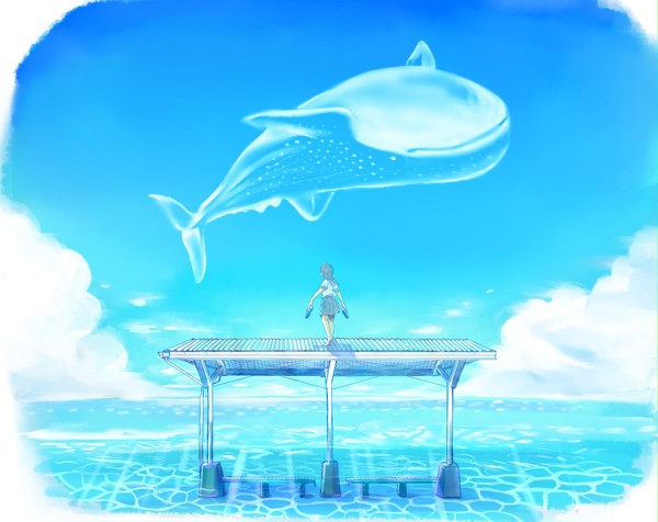 空と海と少女