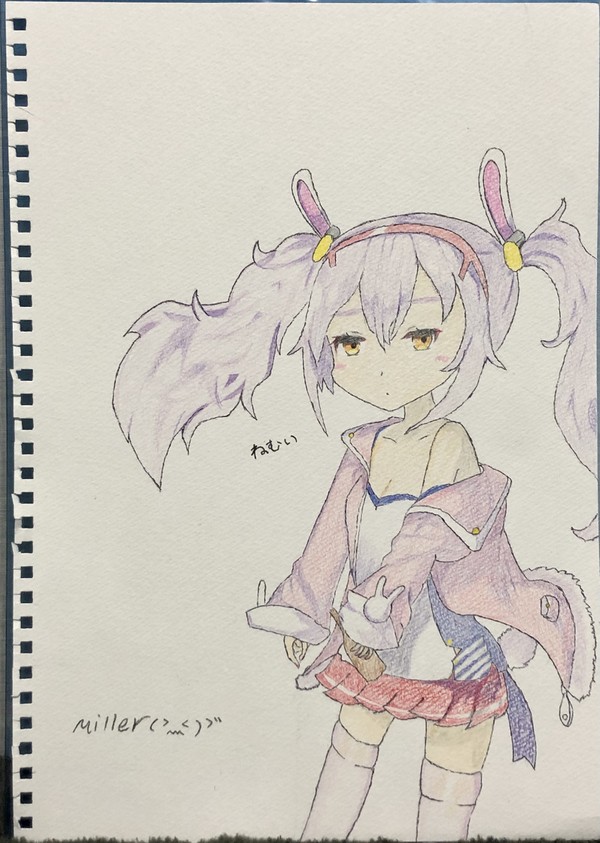 ラフィー真面目に描いてみた(一部塗り忘れにより再掲)