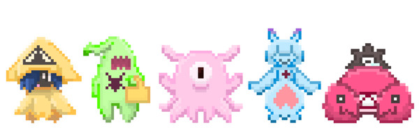 ドット絵邪神ズ