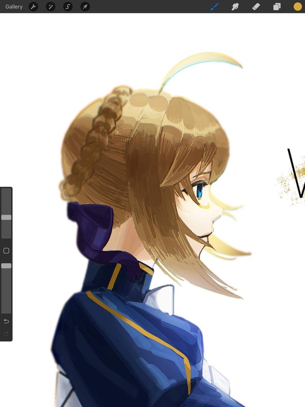 Saber WIP~💙