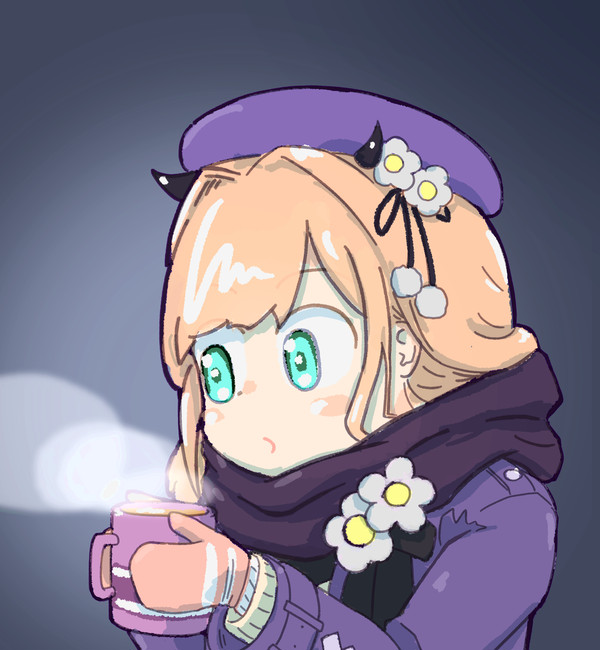 天気寒いになっでるる