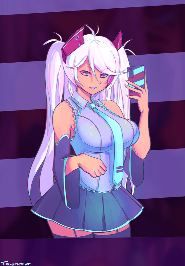 Prinze Eugen cosplaying Miku