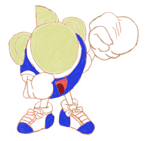 ツインビーの模写