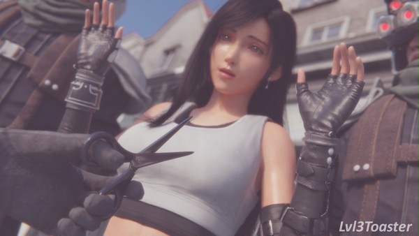Tifa strip searched