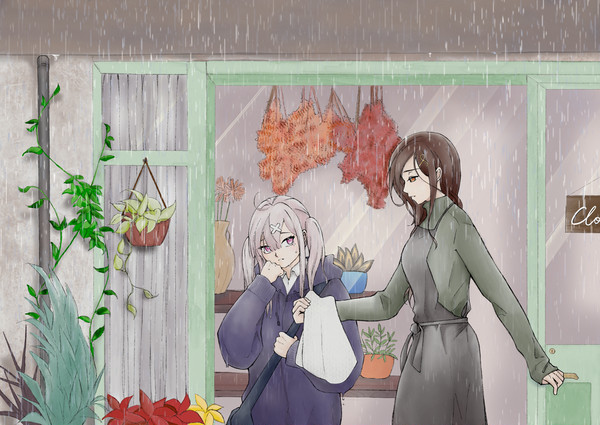 Hin〈雨天限定〉改編插圖