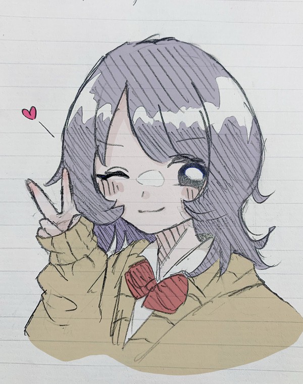ウルフカットちゃん