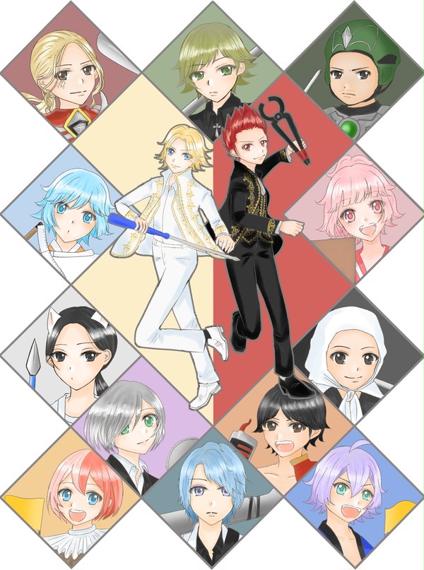 壁ライブおめでとうイラスト