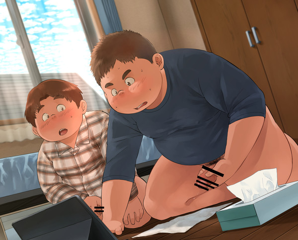 【巨根デブの日】みせっこ