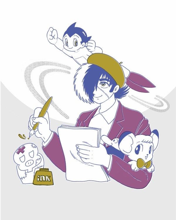 手塚治虫キャラ衣装交換の図