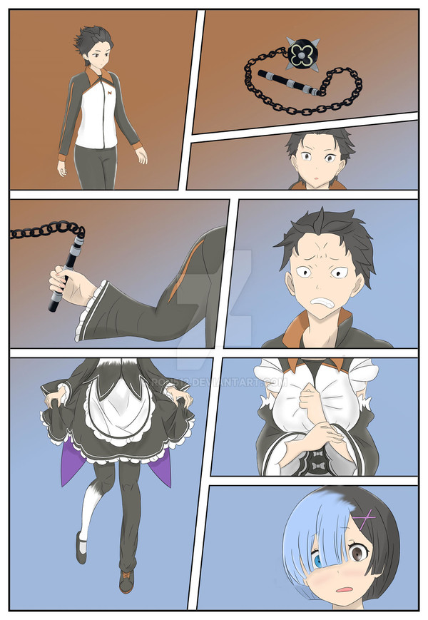 Subaru into Rem First page.