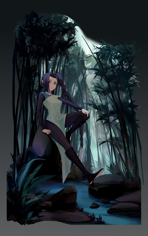 是美女