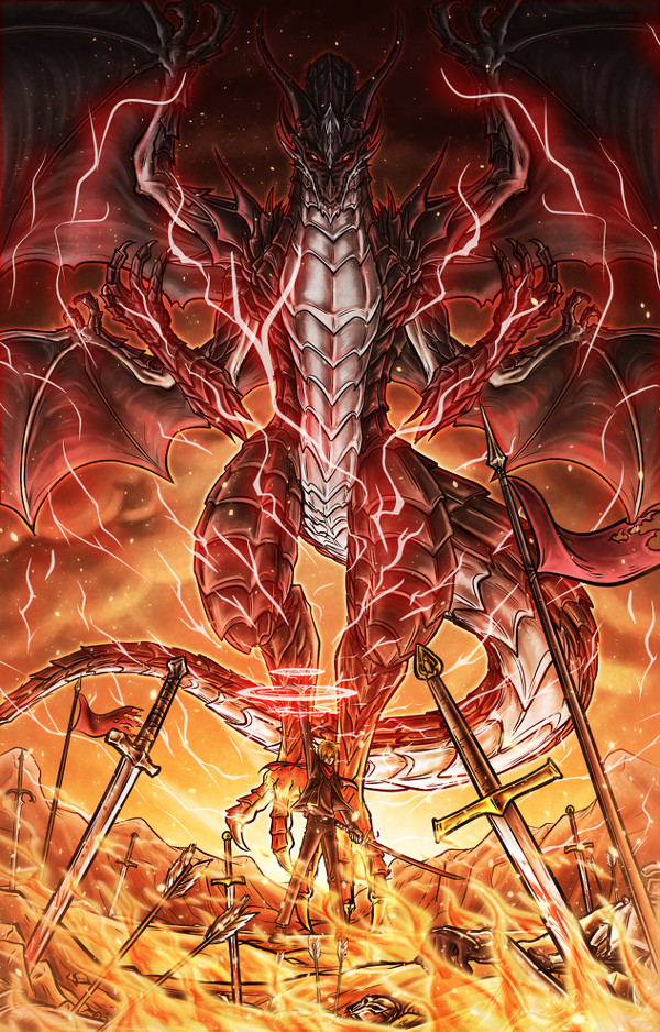Bahamut Dragon Summoning