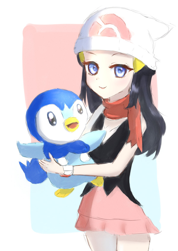 ヒカリちゃんとポッチャマ