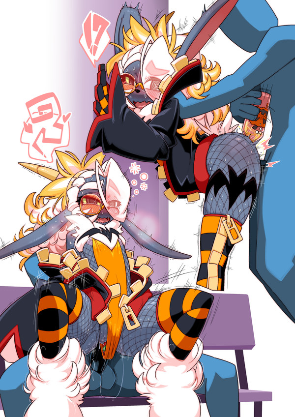 【人外】コクハクさんでハロウィン遅刻罰ゲーム【メスケモ】