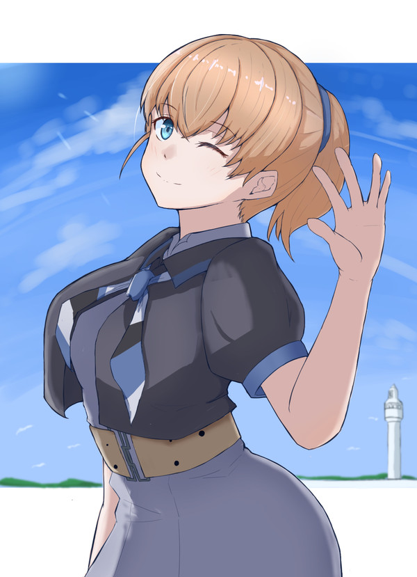 青空下のスカイママ