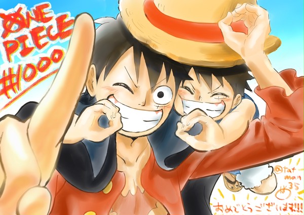祝アニメワンピース１０００話！！！！！！！！！！