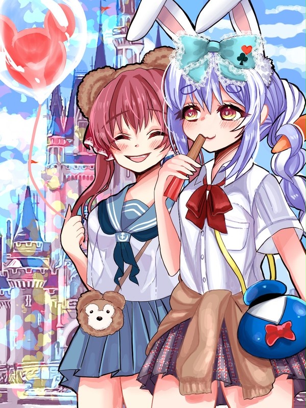 ペコまり制服ディズニー