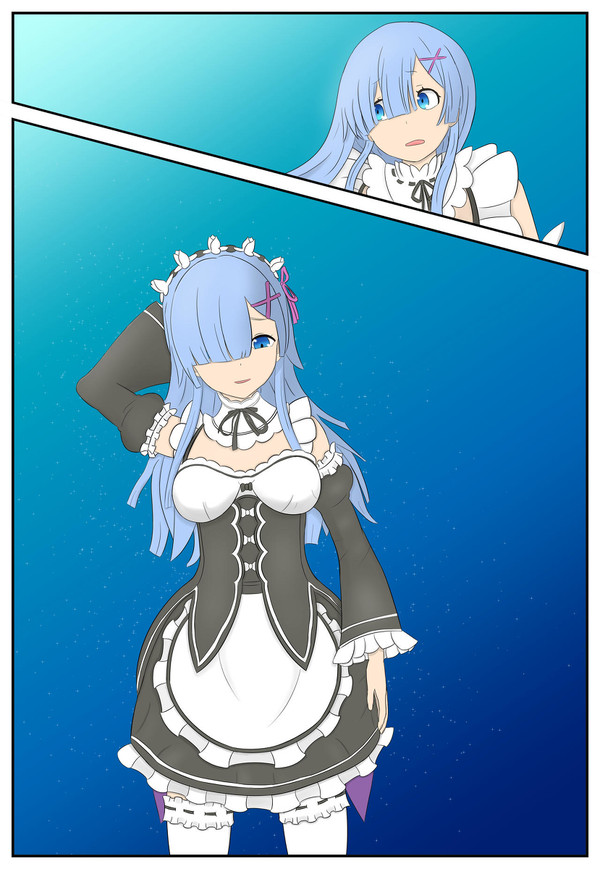 Subaru into Rem? Second page.